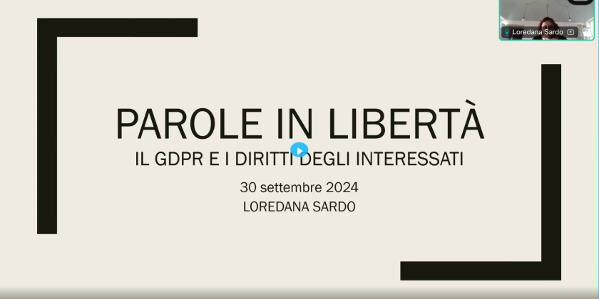 PAROLE IN LIBERTA’